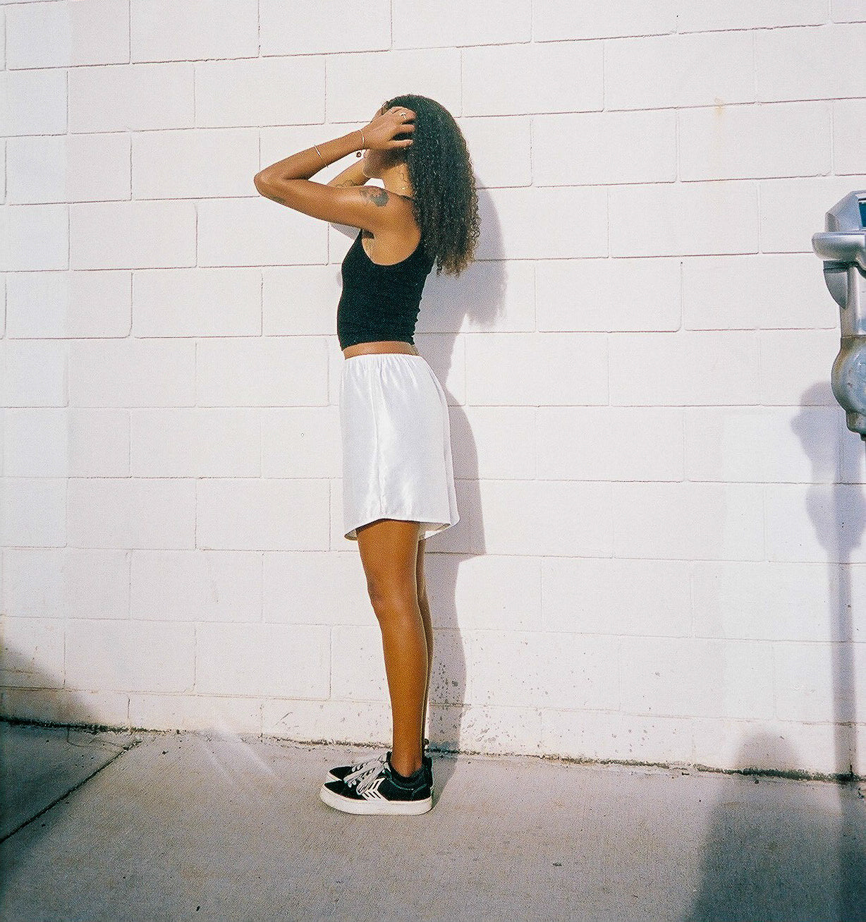 Hemp Silky Shorts in White