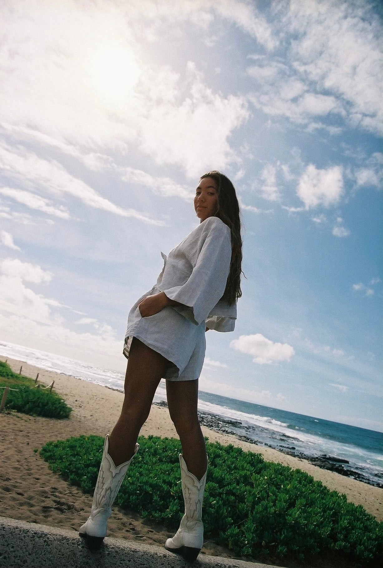 Cirrus Shorts in Organic Hemp
