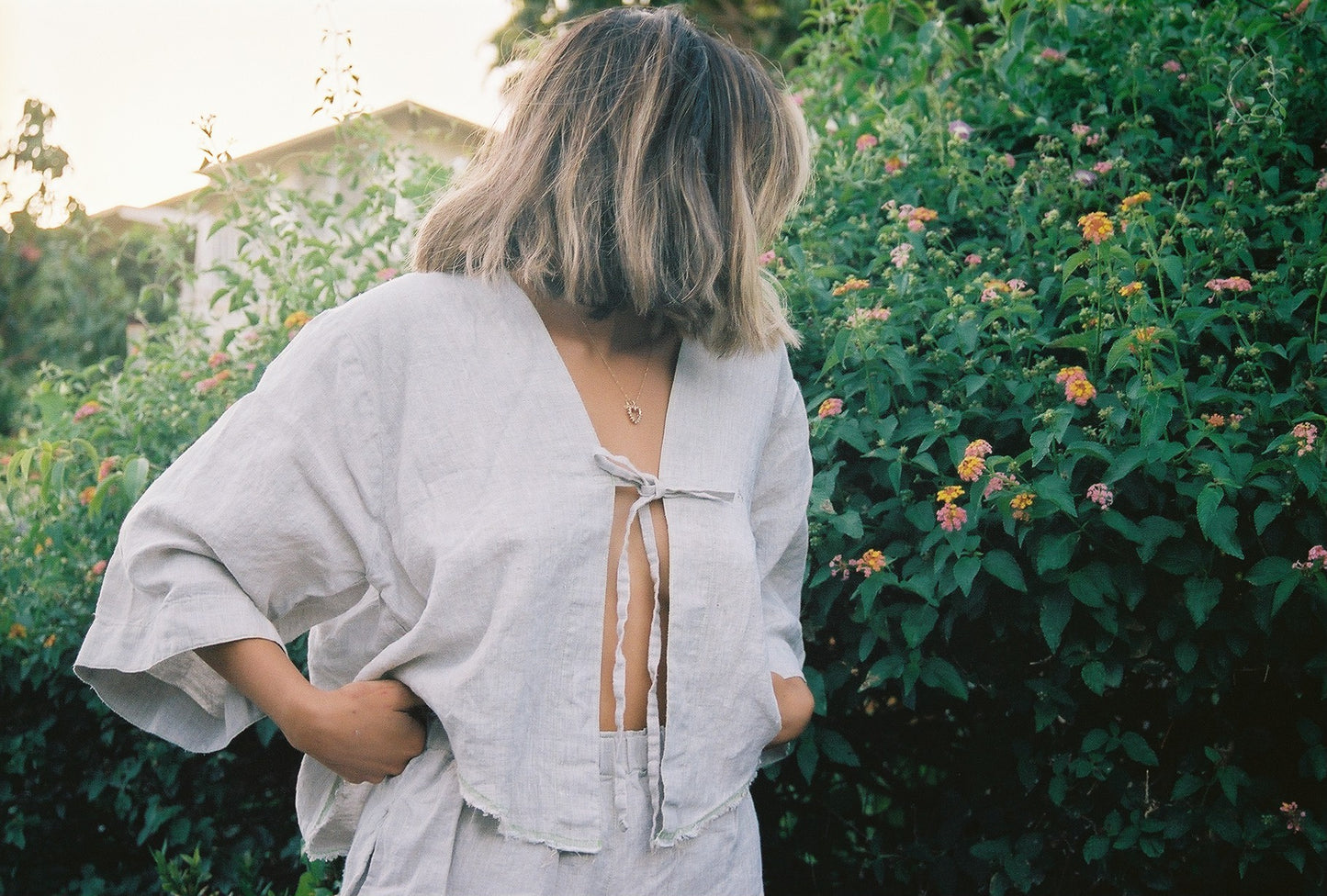 Cirrus Blouse in Organic Hemp