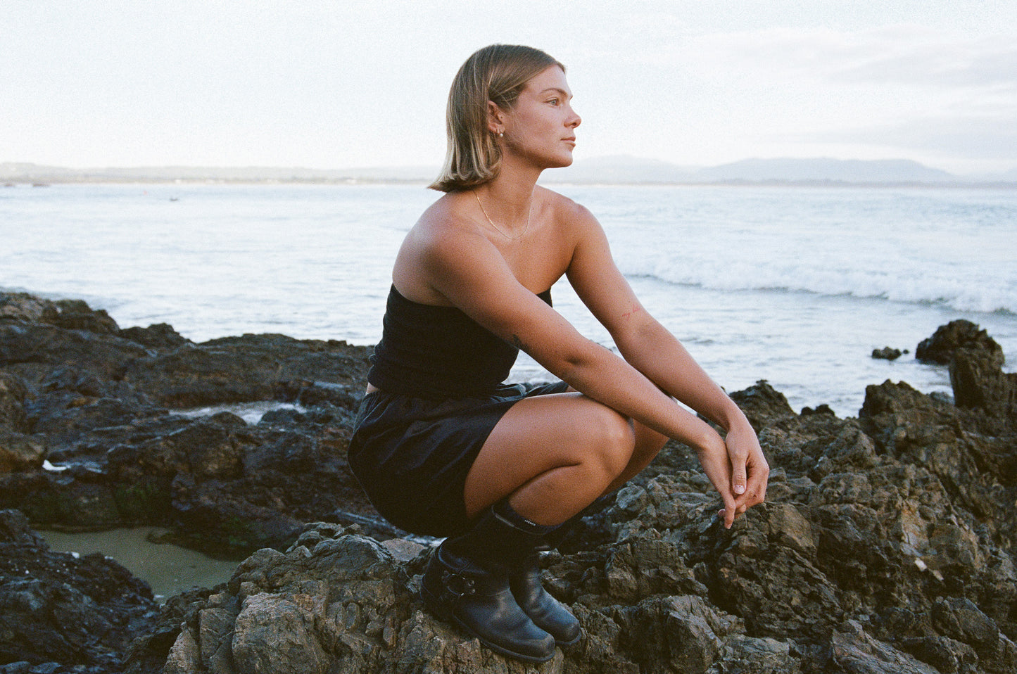 Hemp Silky Shorts in Black