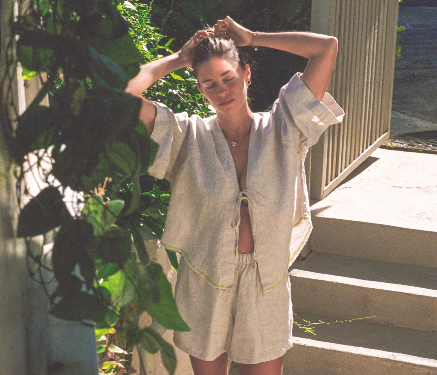 Cirrus Blouse in Organic Hemp