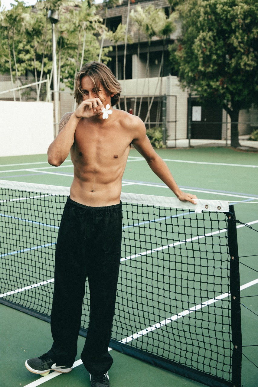 Flint Pant in Black Organic Hemp Organic Cotton