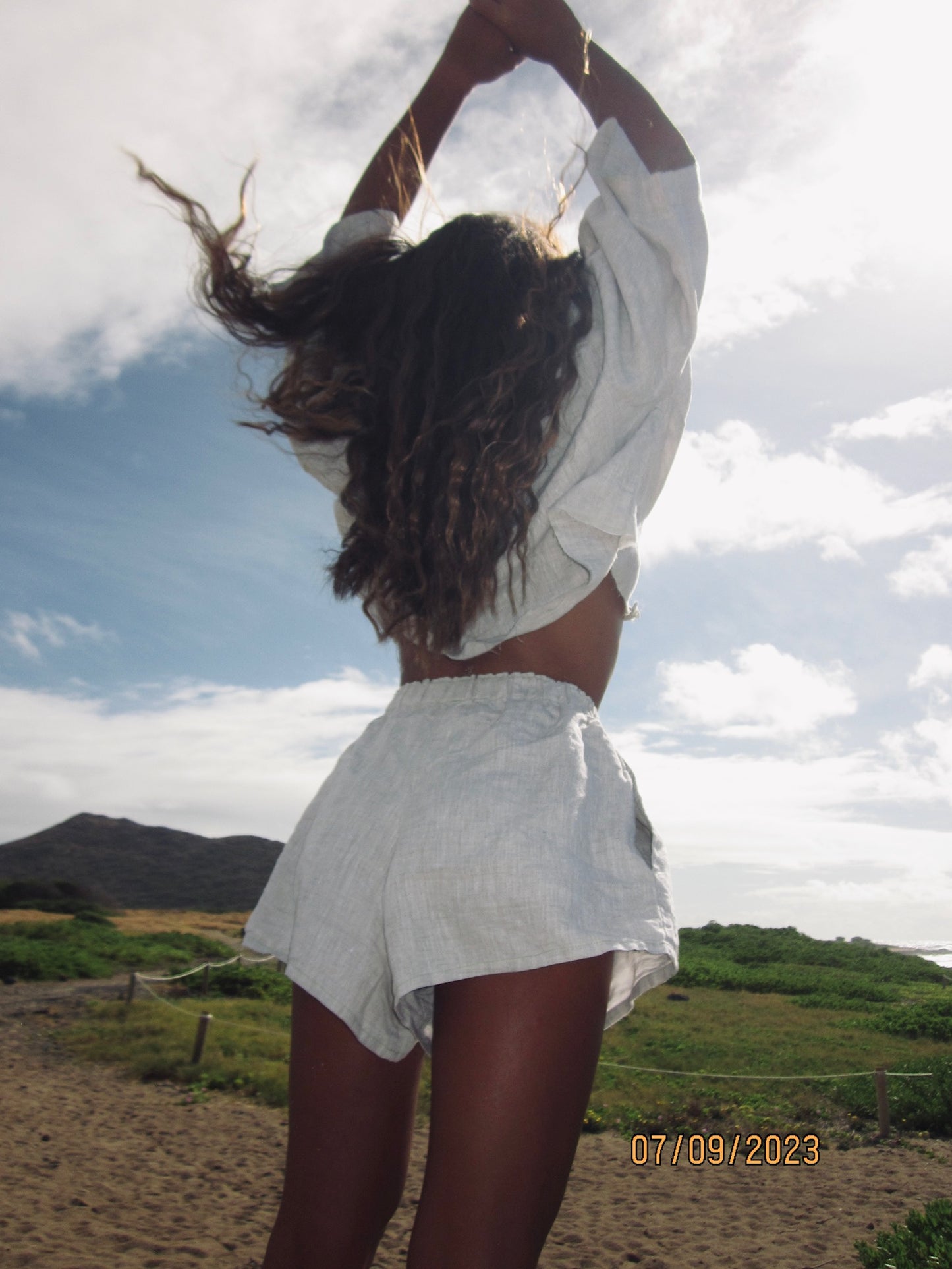 Cirrus Shorts in Organic Hemp