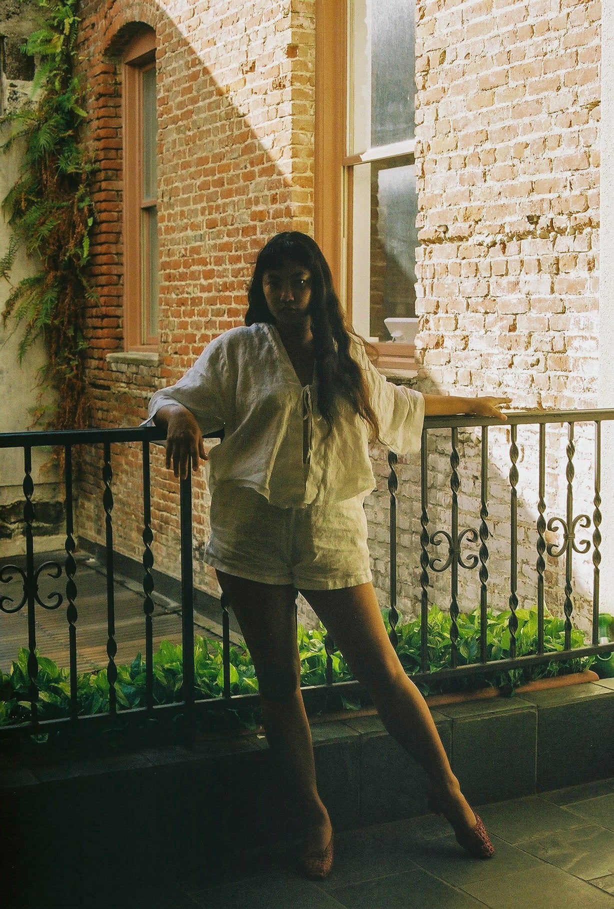 Cirrus Blouse in Organic Linen