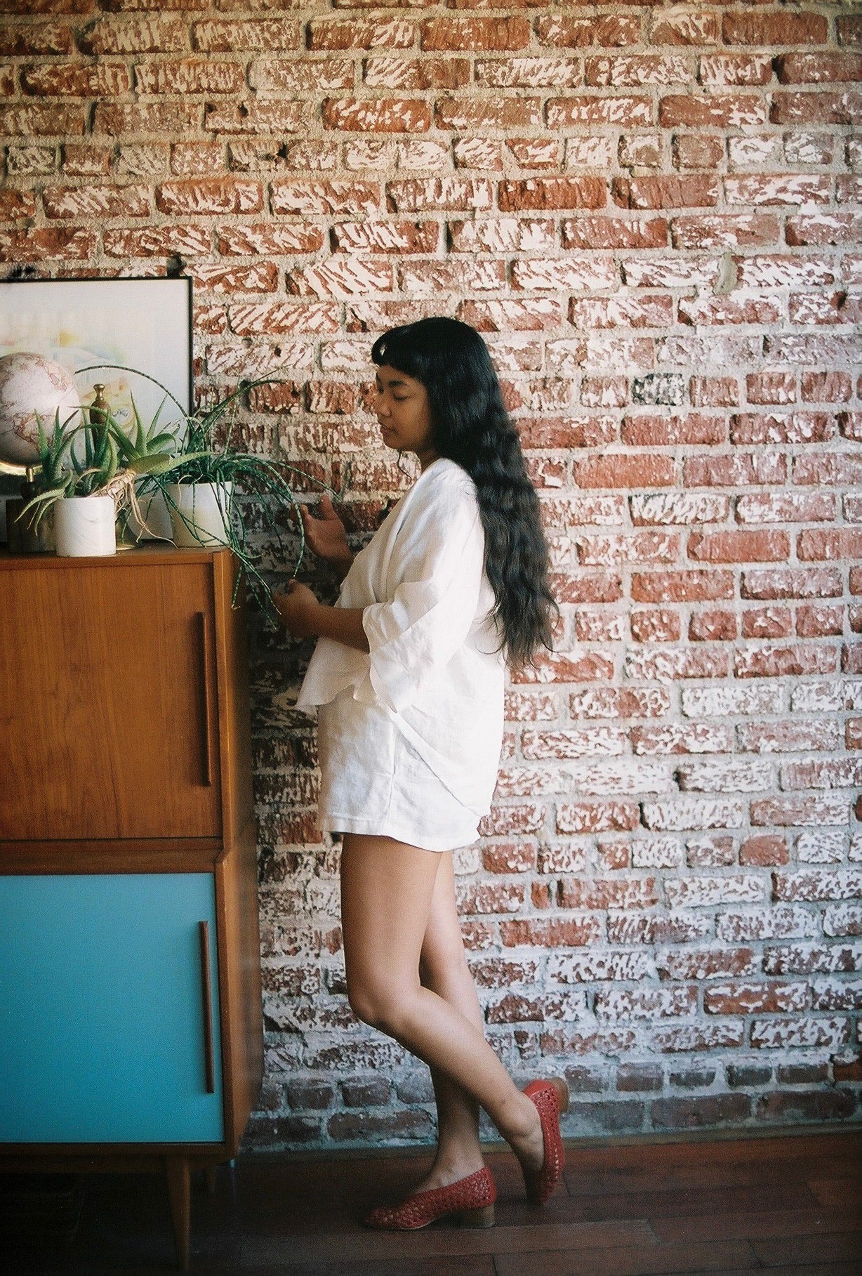 Cirrus Shorts in Organic Linen